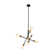 Whelchel Sputnik Modern Linear Chandelier