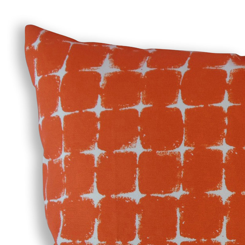 Oreiller géométrique d'Uzumi, 22 po x 22 po, Coussin décoratif