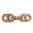 Decorative Marble Chain Sculpture,Brown