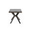 Table en aluminium coulé