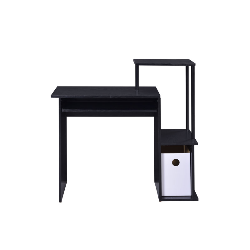 Bureau d'ordinateur Lyphre, Noir