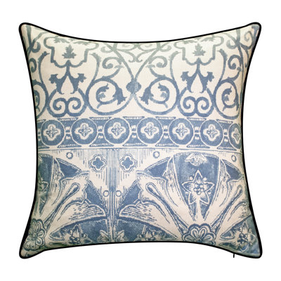 Abstract Feather Throw Pillow