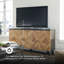 Hanriette 52'' Glass Top Console Table-1091104820