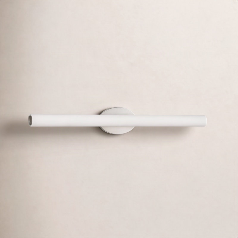 Delphine Dimmable LED Bath Bar, Brushed Nickel