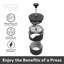 3 tasses à café à presses françaises Borosilicate (350 ml, 12 oz)