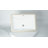 Kingsman Hardware 15.5'' Ceramic Square Bathroom Sink with Overflow