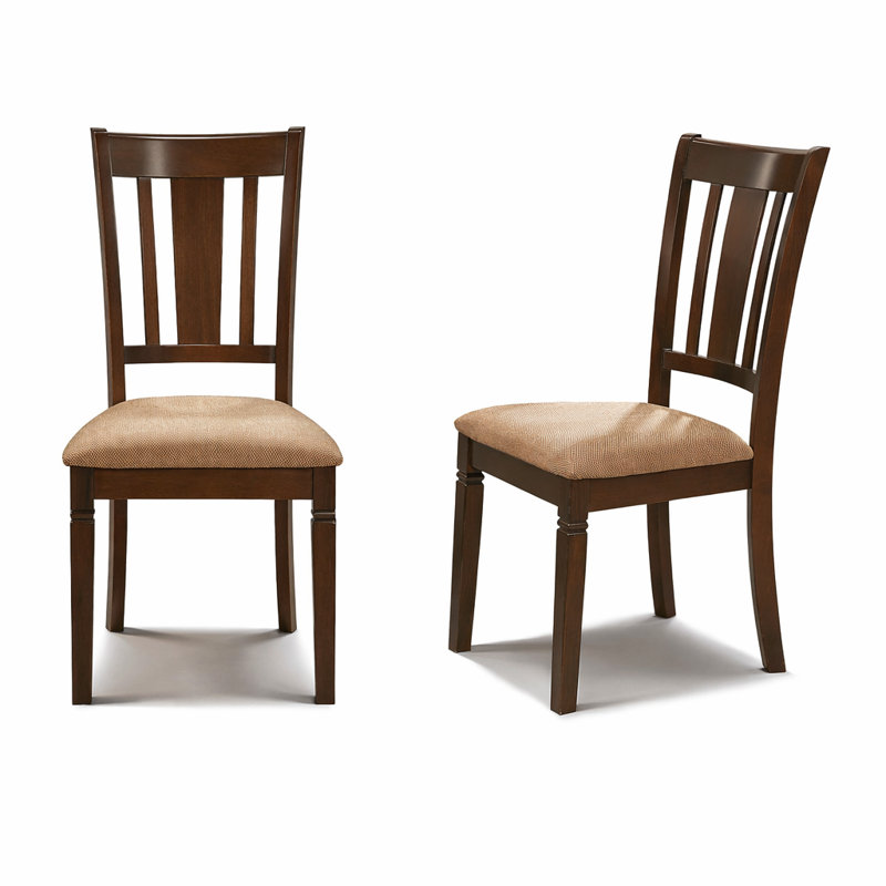 Lansdowne 19.75'' H Upholstered Side Chair with Espresso Finish