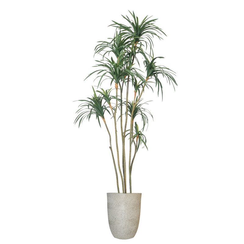 82'' Faux Dragon Tree Tree in Pot