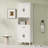 Freestanding Tall Bathroom Cabinet with a Drawer, 2 Cabinets, 4 Soft-Close Doors, 2 Adjustable Shelves, Open Storage-118436580