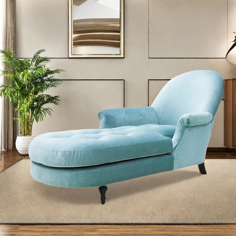 Chaise en bois massif de style Deluxe, Orienté à droite