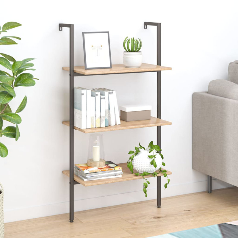 Andrina 120.5 cm H x 64 cm W Ladder Bookcase