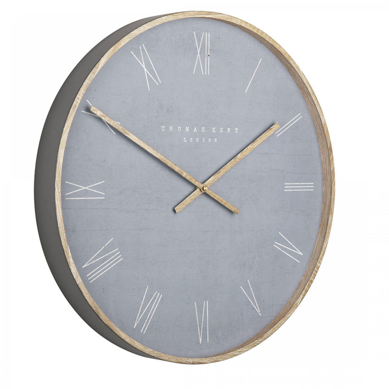 Nordic Wall Clock, Grey
