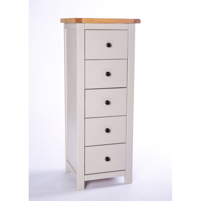 Alec 45cm W Chest of Drawers, Brass