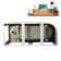 67" Streamline Soaking Freestanding Tub and Tray With Internal Drain