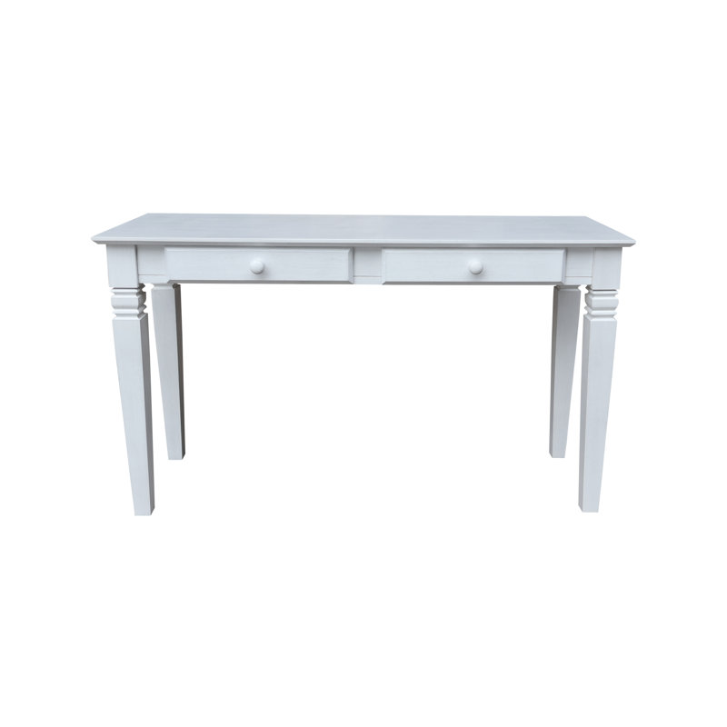 Lowell 52'' Solid Wood Console Table, Chaulk