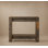 26" Reclaimed Wood Accent Table | Narrow End Table | Solid Wood Side Table (Natural)