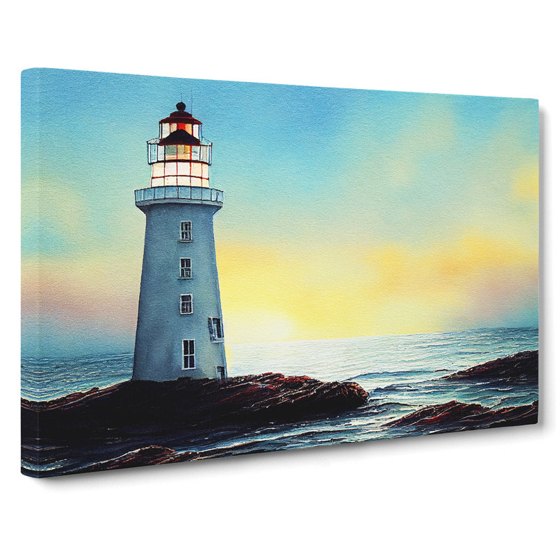 Lighthouse Vol.3 - Wrapped Canvas Print, 35cm H x 50cm W x 3cm D