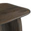 Table d'appoint Mid-Century moderne en bois de manguier massif - Moka