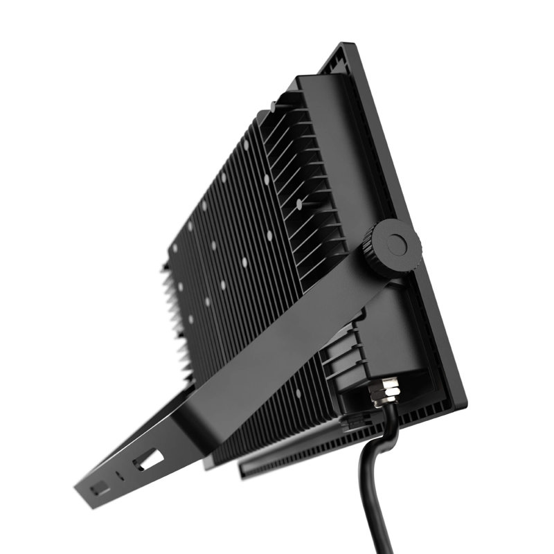 Projecteur à DEL noir intégré en métal