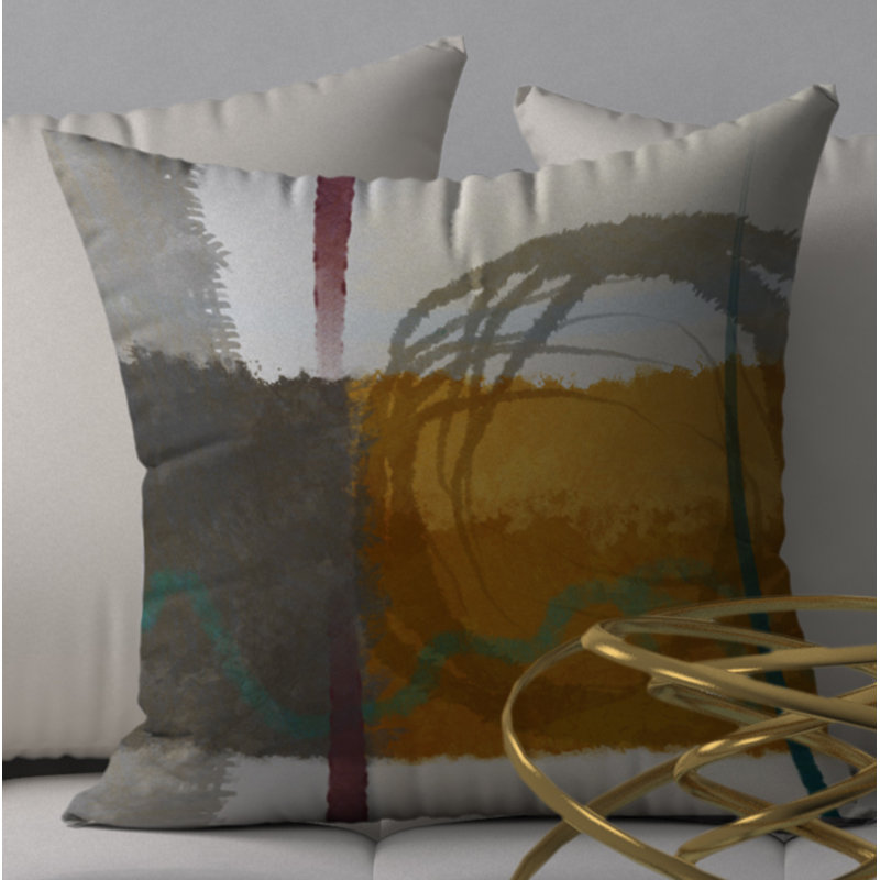  Housse et insert d'oreiller carré Totally, 20 po X 20 po