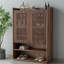 armoire à chaussures avec grille
