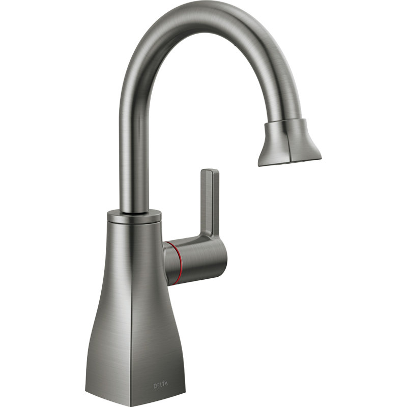 Bar Faucet with Accessories, Black Stainless