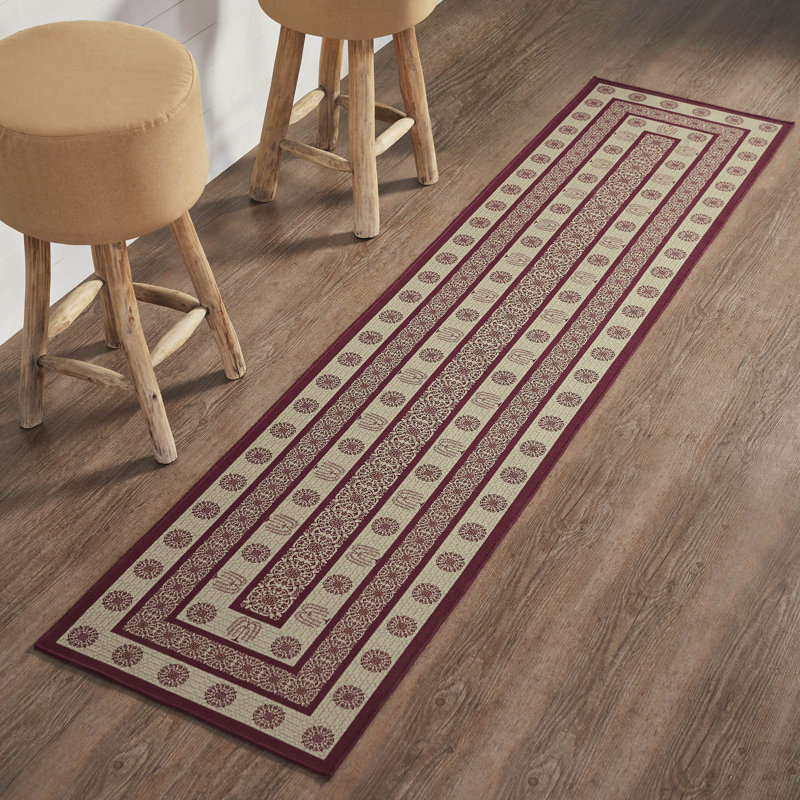 Tapis intérieur / extérieur Custom House avec envers antidérapant, Tapis de couloir 1 pi 10 po x 8 pi