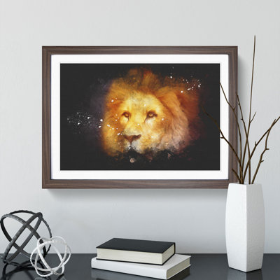 Lion Vol.4 - Picture Frame Graphic Art