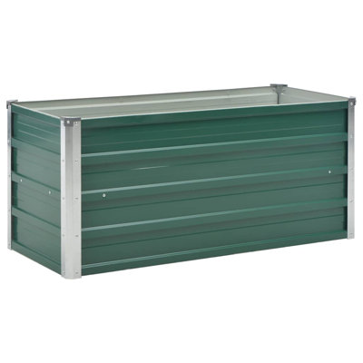 Jardinière en acier galvanisé 
