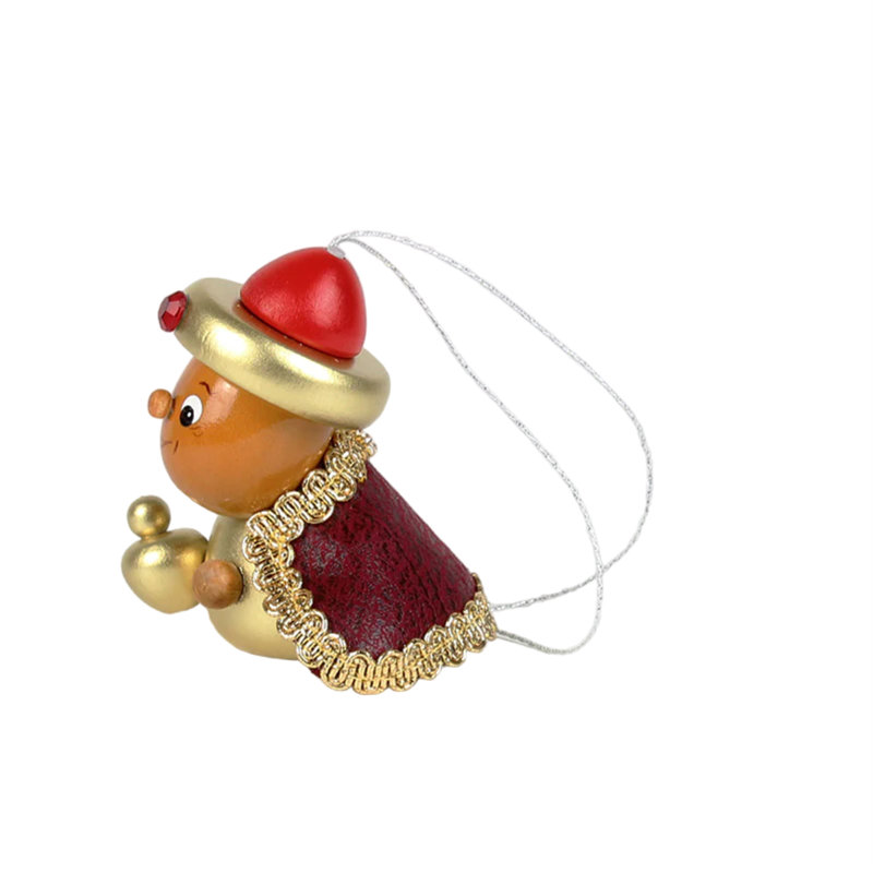 Joelyne 3'' Wood Hanging Figurine Ornament