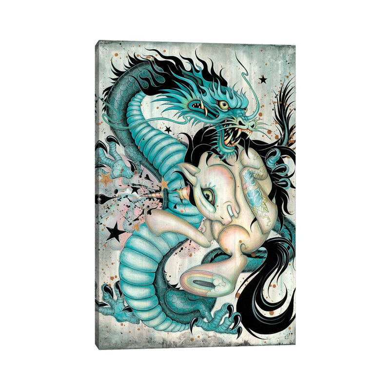 Epic Battle by Caia Koopman - Wrapped Canvas Print