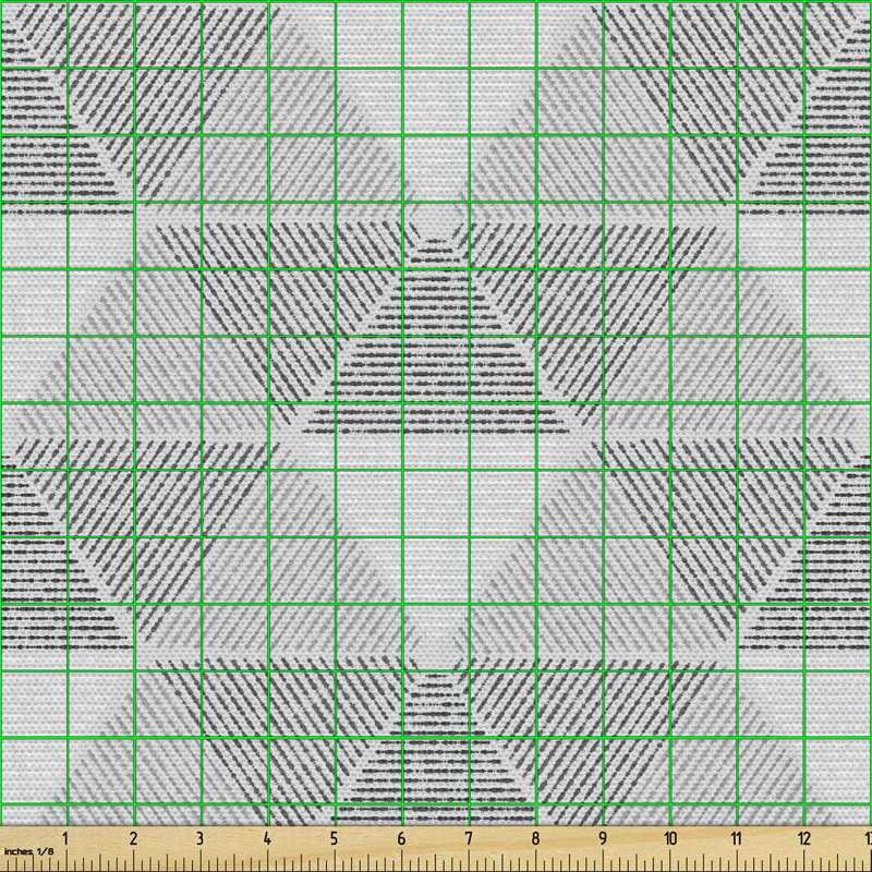 Chelsye Repetitive Symmetrical Shapes Multi-Purpose Fabric