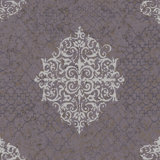 Lustre Metallic 3D Embossed Damask Wallpaper Roll