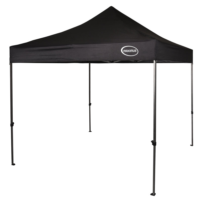 Lawler 10 Ft. W x 10 Ft. D Metal Soft-top Gazebo, Black