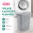Sterilite Weave Laundry Hamper, Lid, Decorative Pattern with Handles, Carry Clothes to Laundry Room