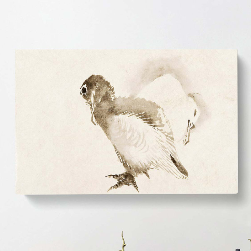 Ducklings by Fujishima Takeji - Wrapped Canvas, 35cm H x 50cm W x 3cm D