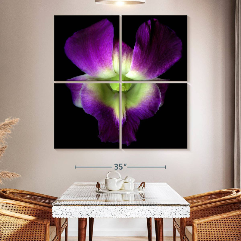 Harnek Solo Orchid, 50" H x 50" W