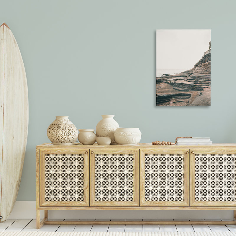 Art mural sur toile Rocky Hawaiian Shore par Max Blakesberg Studios, H 36 po x l 24 po