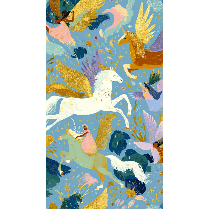 Art mural sur toile Sky, L 20 po x H 36 po x P 1,5 po