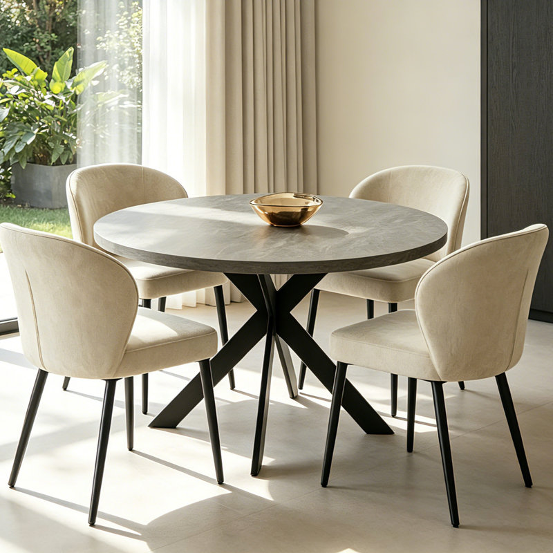 Ensemble de salle à manger Bourke, Beige
