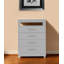 Ensemble de chambre à coucher blanche deux pièces