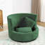 Fauteuil demi-tonneau pivotant avec rangement caché Chenille-1996722038