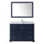Ensemble de meuble-lavabo simple 48 po avec miroir Avery-41604538-80214058