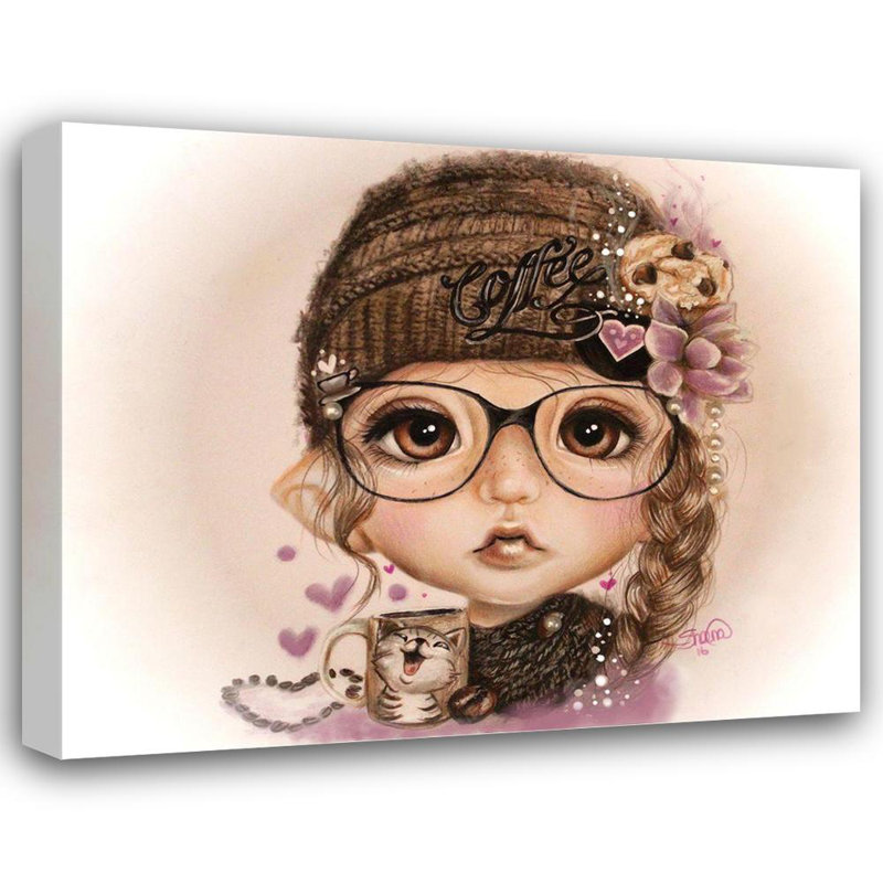 Art sur toile tendue Alcott Hill® Sheena Pike, Java Joanna, H 36 po x l 44 po