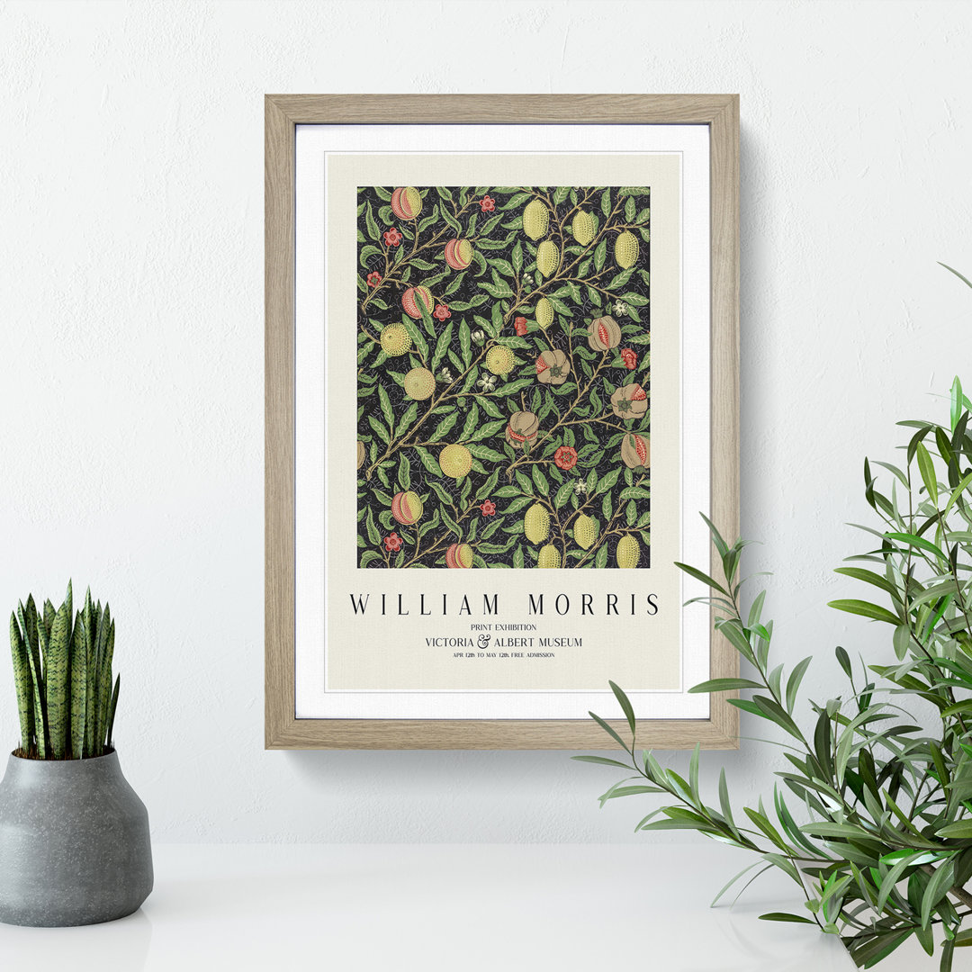 Fruit by William Morris - Single Picture Frame Print