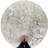 Blossom Fantasia Faux Fur Cloud Round Washable Rug-123393551-123393544