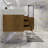 Glasgow 83'' Double Bathroom Vanity with Acrylic Top-473349285-494193568