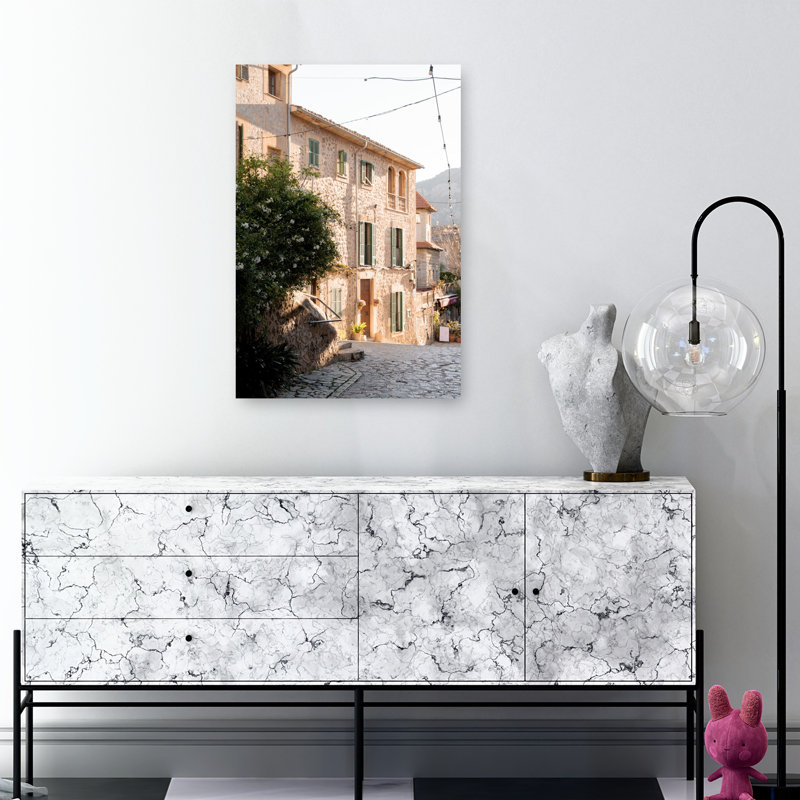 Valldemossa Contemporary Architecture Wall Art, 36" H x 24" W