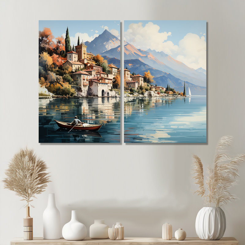 Nimmons - Art mural sur toile traditionnel, 36" H x 48" W, Wrapped Canvas, Does Not Apply
