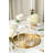 Gold Rocher Coupe Glasses